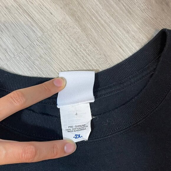 King’s Dominion Amusement Park Graphic Short Sleeve Black Promo T-shirt 2XL - Picture 4 of 6